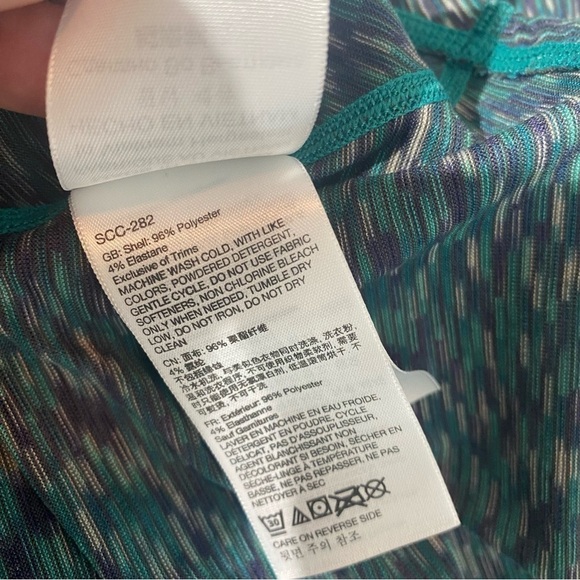 Marmot Women’s Teal Blue Long Sleeve Athletic Tech Top Size L - Picture 10 of 12